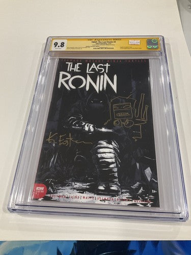 TMNT: The Last Ronin 2 CGC 9.8 2021 Signed And Sketch  Kevin Eastman