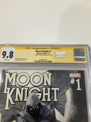 Moon Knight 1 CGC 9.8 2022 Signed