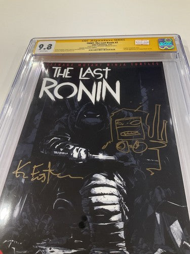 TMNT: The Last Ronin 2 CGC 9.8 2021 Signed And Sketch  Kevin Eastman
