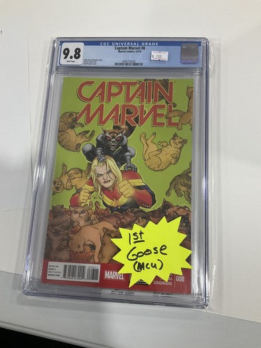 Captain Marvel 8 CGC 9.8 2014
