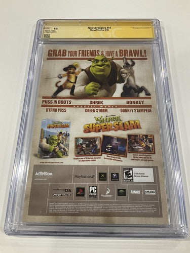 New Avengers 14 CGC 9.8 2006 Signed  Frank Cho