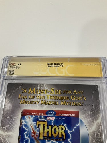 Moon Knight 1 CGC 9.8 2022 Signed