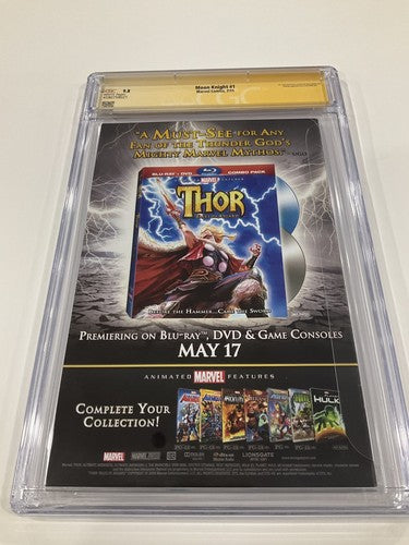 Moon Knight 1 CGC 9.8 2022 Signed