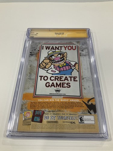 Power Girl 10 CGC 9.8 2010 Signed And Sketch Amanda Connor