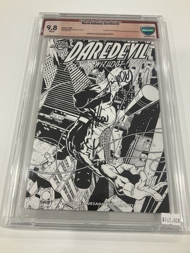 Marvel Authentix: Daredevil 1 CGC 9.8 1998