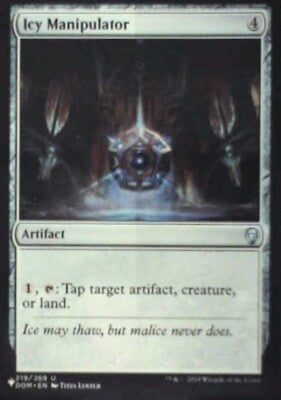 Icy Manipulator - The List Reprints: #DOM-219, Magic: The Gathering Nm R230