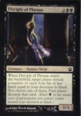 Disciple of Phenax - Theros: #84, Magic: The Gathering Nm R215