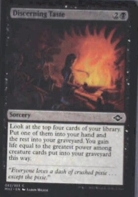 Discerning Taste - Modern Horizons 2: #82, Magic: The Gathering Nm R130