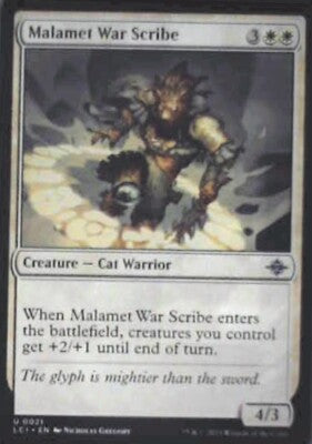Malamet War Scribe - The Lost Caverns of Ixalan: #21, MTG Nm R186