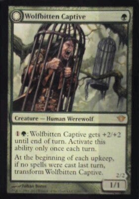 Wolfbitten Captive - Dark Ascension: #133, Magic: The Gathering Nm R51