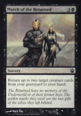 March of the Returned - Theros: #96, Magic: The Gathering Nm R218