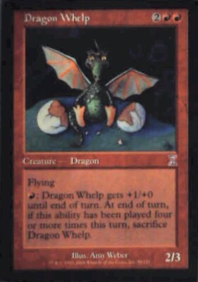 Dragon Whelp - Timeshifted: #59, Magic: The Gathering Nm R54
