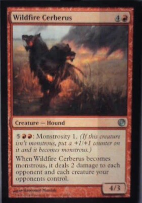 Wildfire Cerberus - Journey Into Nyx: #116, Magic: The Gathering Nm R241