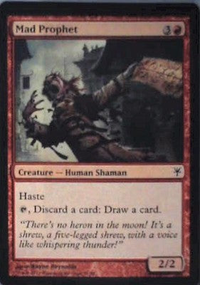 Mad Prophet - Duel Decks: Sorin vs. Tibalt: #51, Magic: The Gathering Nm C338