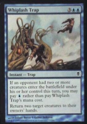 Whiplash Trap - Zendikar: #77, Magic: The Gathering Nm R231