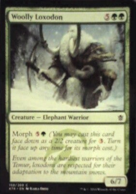 Woolly Loxodon - Khans of Tarkir: #158, Magic: The Gathering Nm R157
