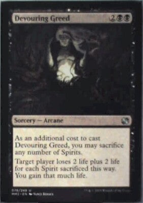 Devouring Greed - Modern Masters 2015: #78, Magic: The Gathering Nm R163