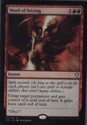 Word of Seizing - Commander Anthology Volume II: #131, MTG Nm R168