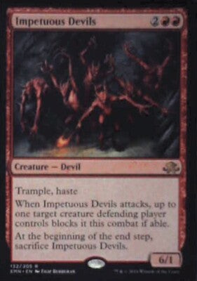 Impetuous Devils - Eldritch Moon: #132, Magic: The Gathering Nm R151