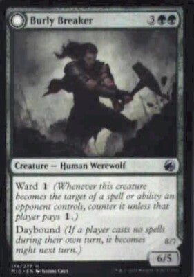 Burly Breaker - Innistrad: Midnight Hunt: #174, Magic: The Gathering Nm R162