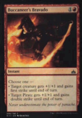 Buccaneer's Bravado - Rivals of Ixalan: #96, Magic: The Gathering Lp R36