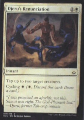 Djeru's Renunciation - Hour of Devastation: #11, Magic: The Gathering Lp R234
