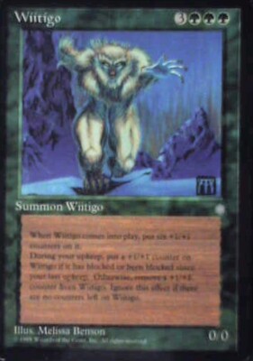 Wiitigo - Ice Age: #276, Magic: The Gathering Nm R191