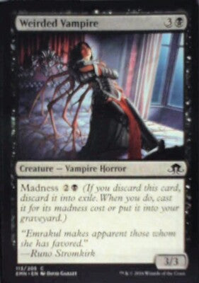 Weirded Vampire - Eldritch Moon: #113, Magic: The Gathering Nm R150