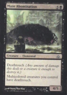 Maze Abomination - Dragon's Maze: #26, Magic: The Gathering Nm R174