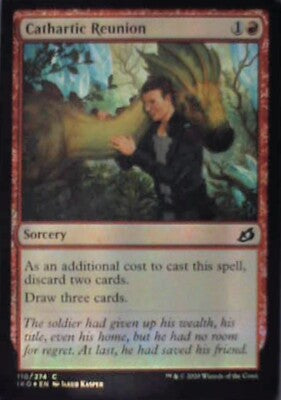 Cathartic Reunion - Ikoria: Lair of Behemoths: #110, MTG - Foil Nm R248
