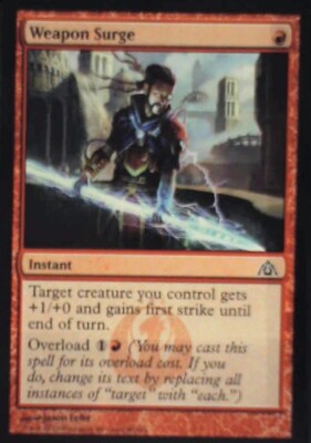 Weapon Surge - Dragon's Maze: #40, Magic: The Gathering Nm R53