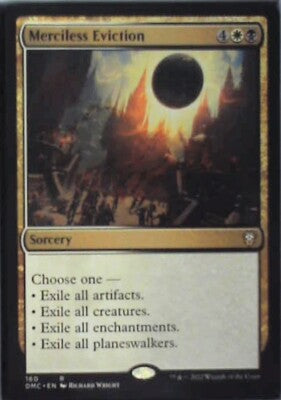 Merciless Eviction - Commander: Dominaria United: #160, MTG Nm R237