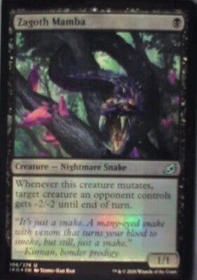 Zagoth Mamba - Ikoria: Lair of Behemoths: #106, MTG - Foil Lp R249