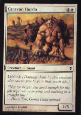 Caravan Hurda - Zendikar: #5, Magic: The Gathering Nm R176