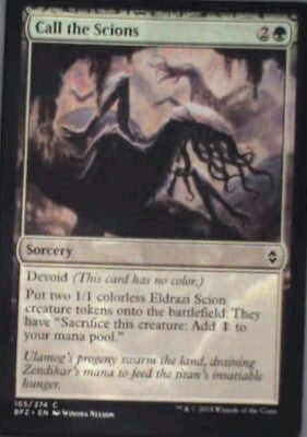 Call the Scions - Battle for Zendikar: #165, Magic: The Gathering Nm R110