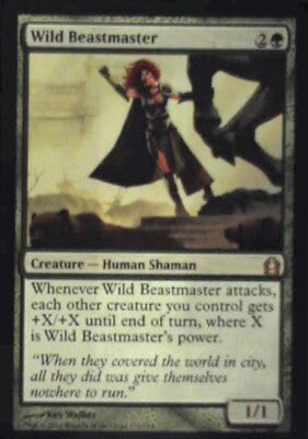 Wild Beastmaster - Return to Ravnica: #139, Magic: The Gathering Nm R233
