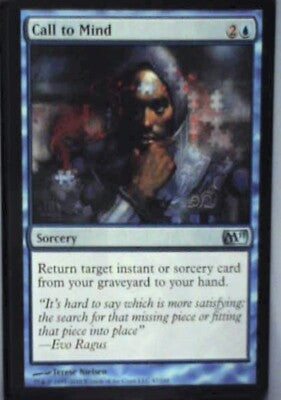 Call to Mind - Magic 2011 (M11): #47, Magic: The Gathering Nm R119