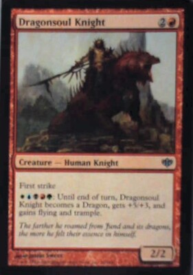 Dragonsoul Knight - Conflux: #62, Magic: The Gathering Nm R177