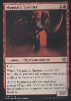 Magmatic Sprinter - Phyrexia: All Will Be One: #140, MTG Nm R183