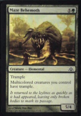 Maze Behemoth - Dragon's Maze: #43, Magic: The Gathering Nm R174