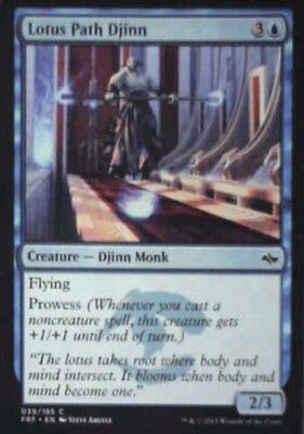 Lotus Path Djinn - Fate Reforged: #39, Magic: The Gathering Lp R209