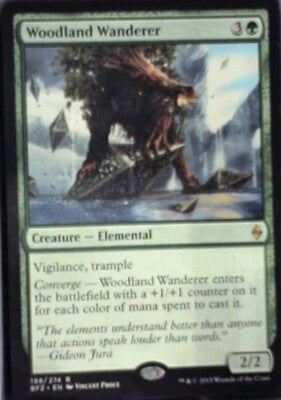 Woodland Wanderer - Battle for Zendikar: #198, Magic: The Gathering Nm R155