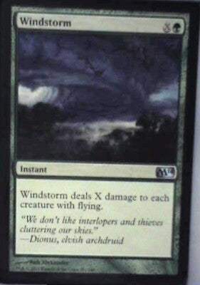 Windstorm - Magic 2014 (M14): #201, Magic: The Gathering Nm R235