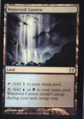 Waterveil Cavern - Champions of Kamigawa: #286, Magic: The Gathering Nm R161