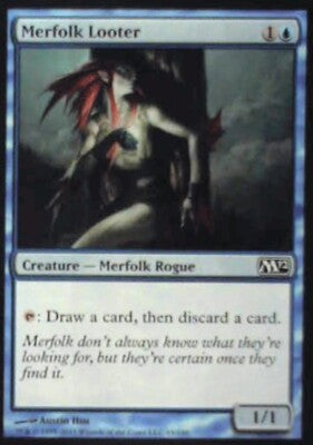 Merfolk Looter - Magic 2012 (M12): #65, Magic: The Gathering Nm R245