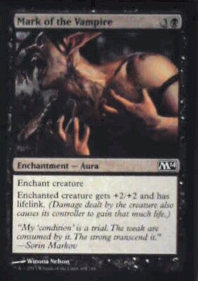 Mark of the Vampire - Magic 2014 (M14): #105, Magic: The Gathering Nm R196