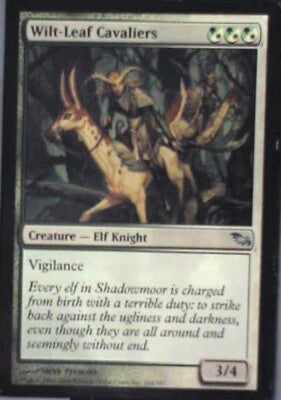 Wilt-Leaf Cavaliers - Shadowmoor: #244, Magic: The Gathering Lp R38