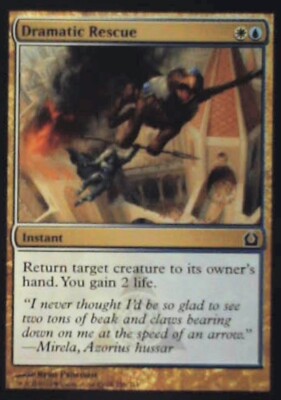 Dramatic Rescue - Return to Ravnica: #156, Magic: The Gathering Nm R95