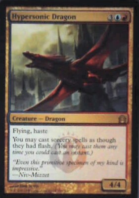 Hypersonic Dragon - Return to Ravnica: #170, Magic: The Gathering Lp R36