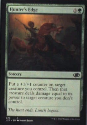 Hunter's Edge - Jumpstart 2022: #675, Magic: The Gathering Nm R201